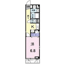 ルミネ高須Ｂの物件間取画像